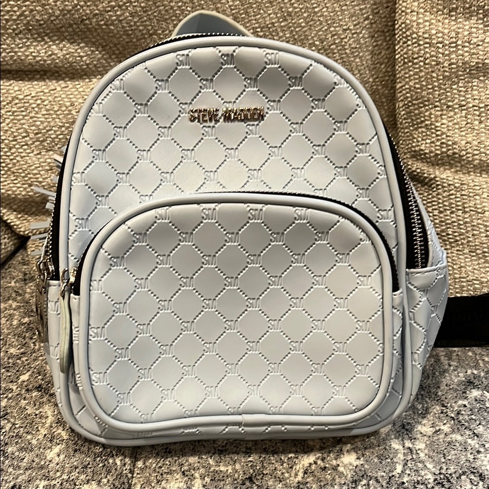 Steve Madden baby blue Backpack